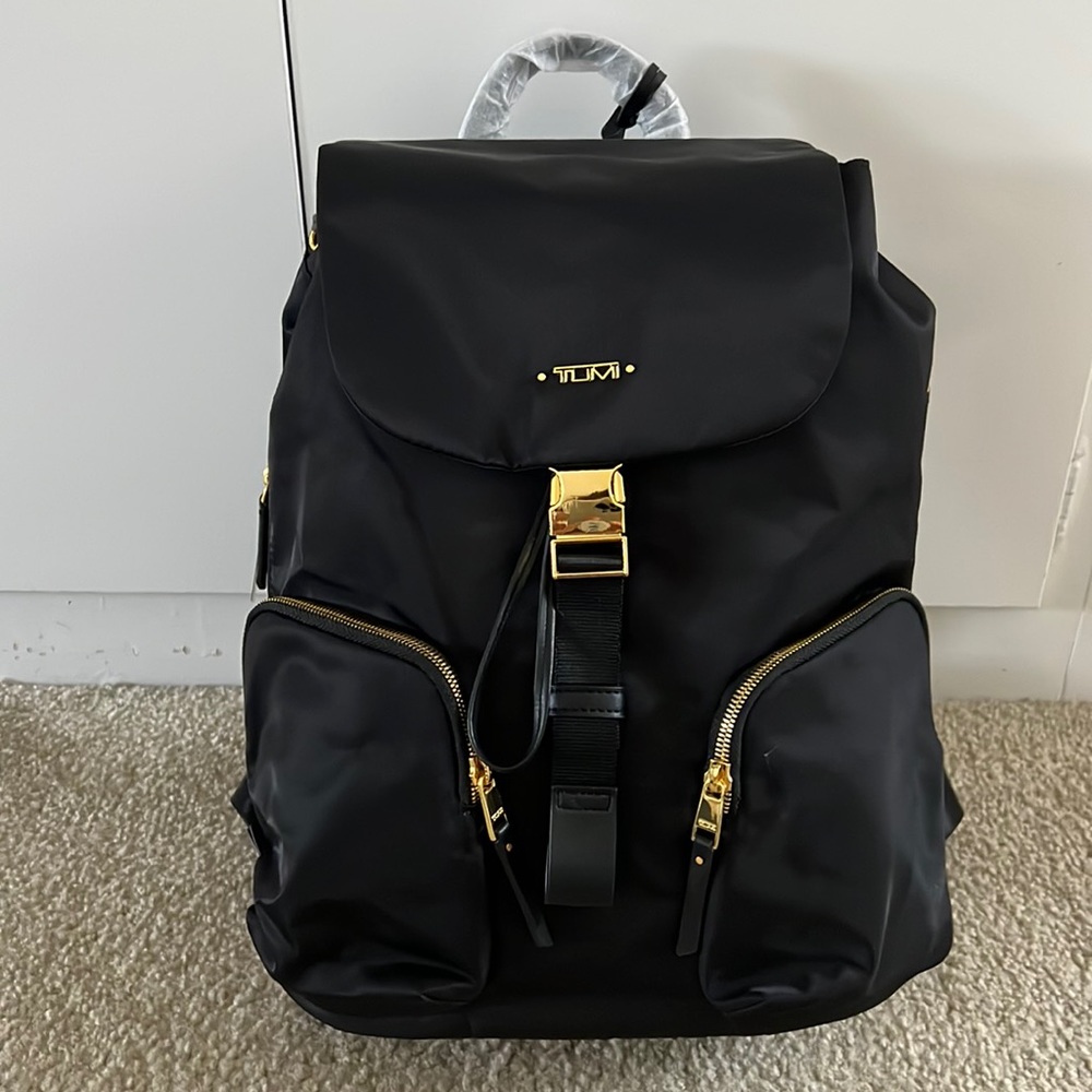 Tumi travel backpack - Black - Voyageur Rivas